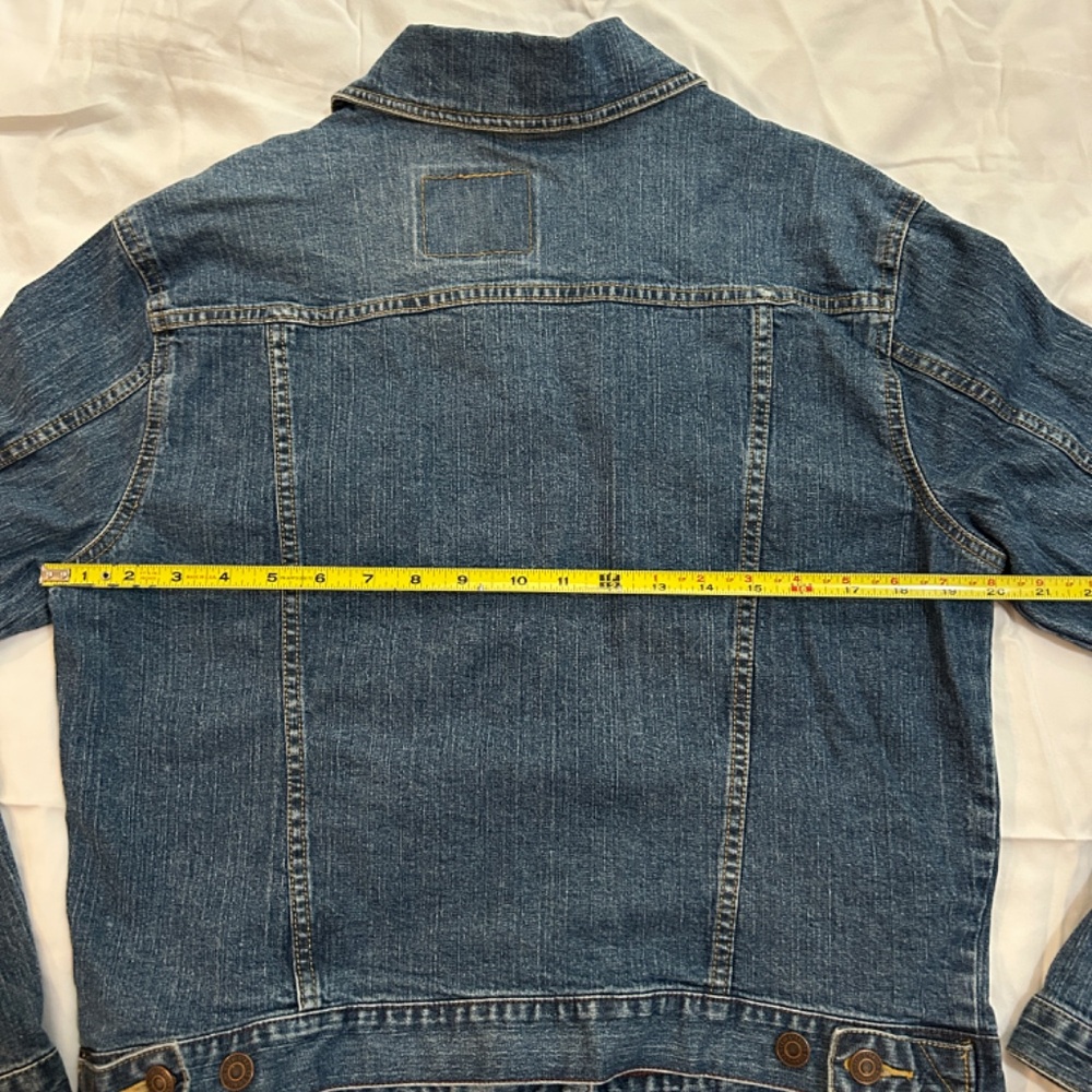 Levi Strauss Signature Womens Rare Iconic Denim Jean Jacket - Size Medium - Picture 6 of 9